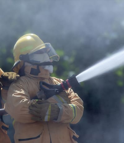 Treinamento de brigada de incêndio