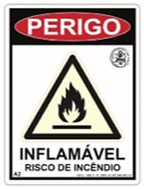 Placa A2 — Inflamável
