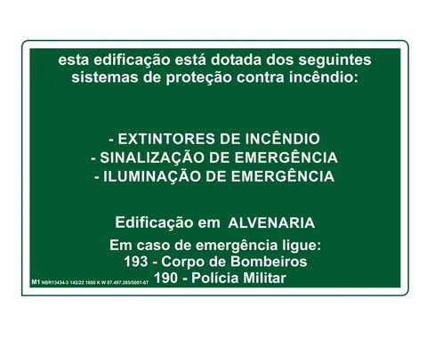 Placa M1 — Sistemas de proteção