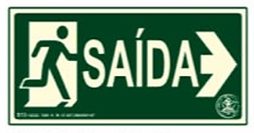 Placa S13 — Saída direita